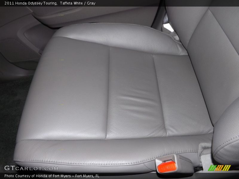 Taffeta White / Gray 2011 Honda Odyssey Touring
