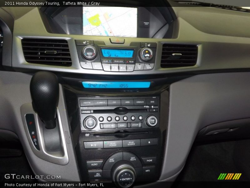 Taffeta White / Gray 2011 Honda Odyssey Touring