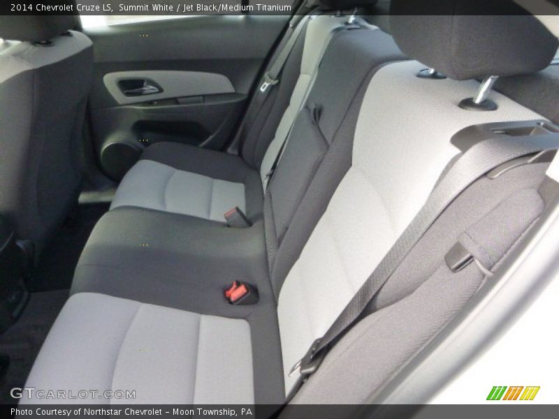 Summit White / Jet Black/Medium Titanium 2014 Chevrolet Cruze LS