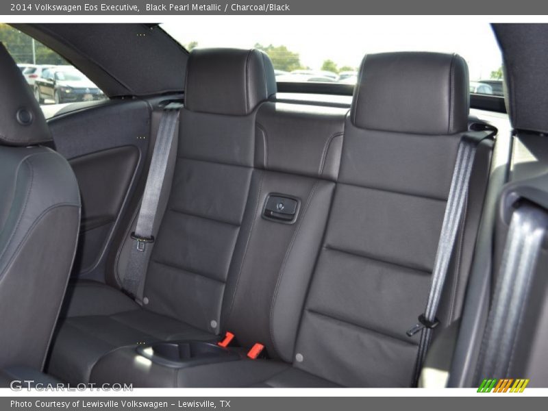 Black Pearl Metallic / Charcoal/Black 2014 Volkswagen Eos Executive