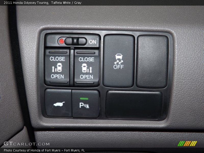 Taffeta White / Gray 2011 Honda Odyssey Touring