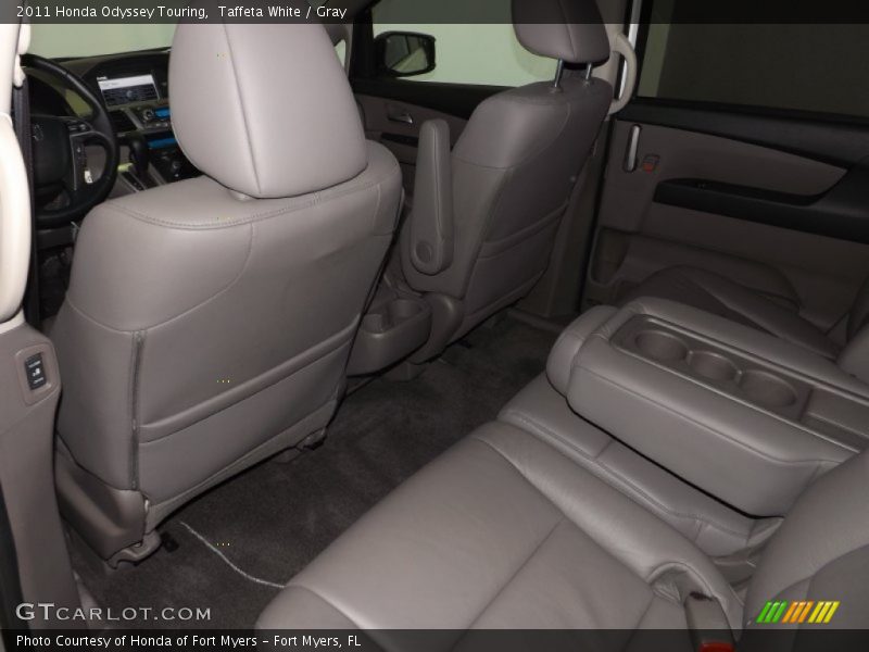 Taffeta White / Gray 2011 Honda Odyssey Touring