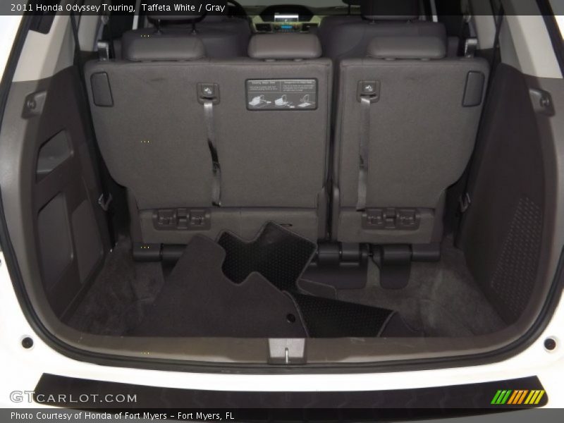 Taffeta White / Gray 2011 Honda Odyssey Touring