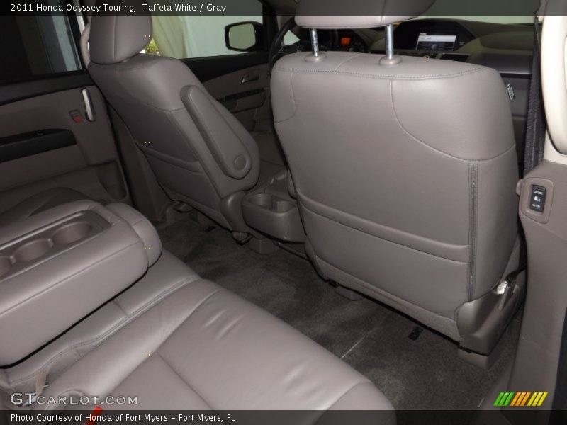 Taffeta White / Gray 2011 Honda Odyssey Touring