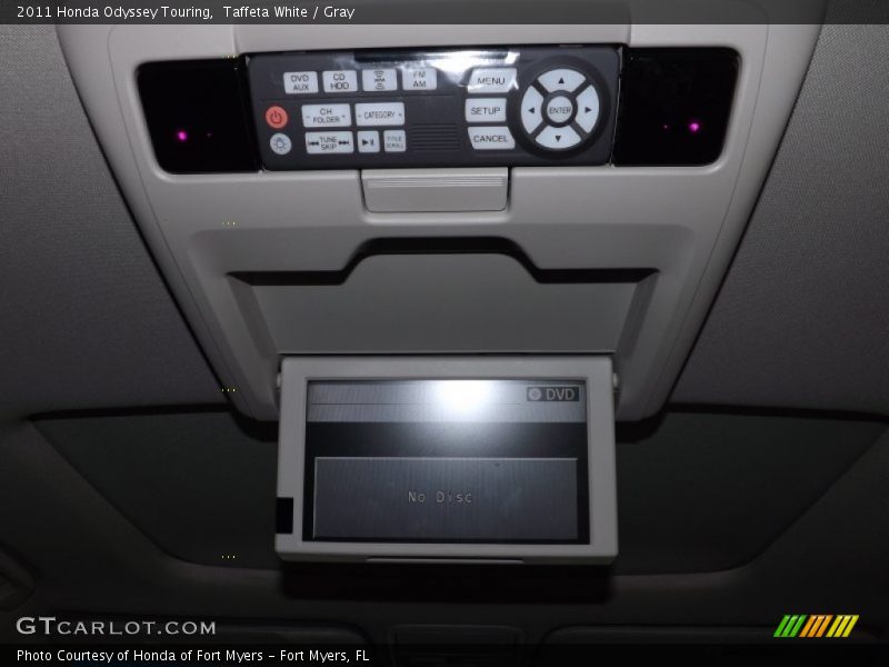 Taffeta White / Gray 2011 Honda Odyssey Touring