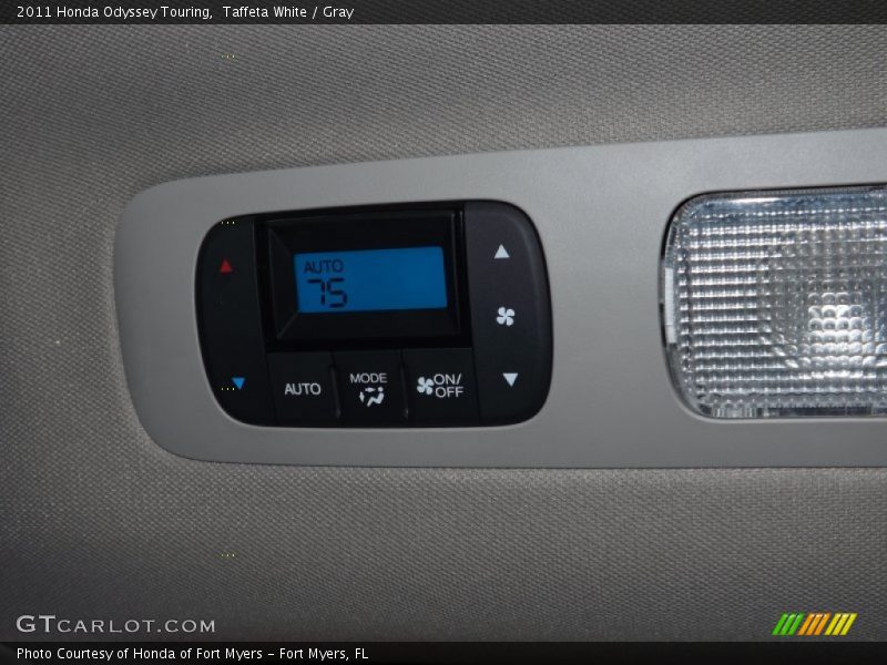 Taffeta White / Gray 2011 Honda Odyssey Touring