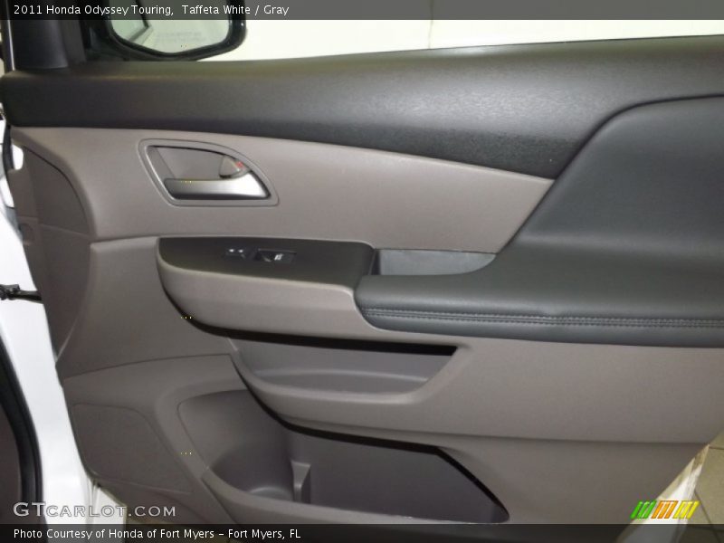 Taffeta White / Gray 2011 Honda Odyssey Touring