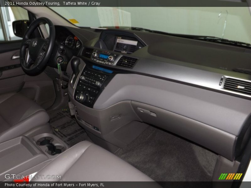 Taffeta White / Gray 2011 Honda Odyssey Touring