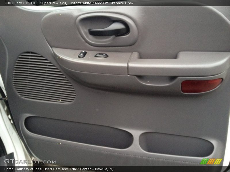 Oxford White / Medium Graphite Grey 2003 Ford F150 XLT SuperCrew 4x4