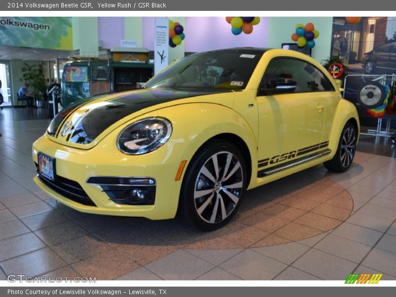 Front 3/4 View of 2014 Beetle GSR