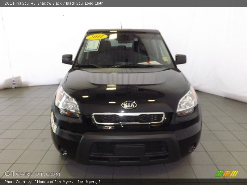Shadow Black / Black Soul Logo Cloth 2011 Kia Soul +