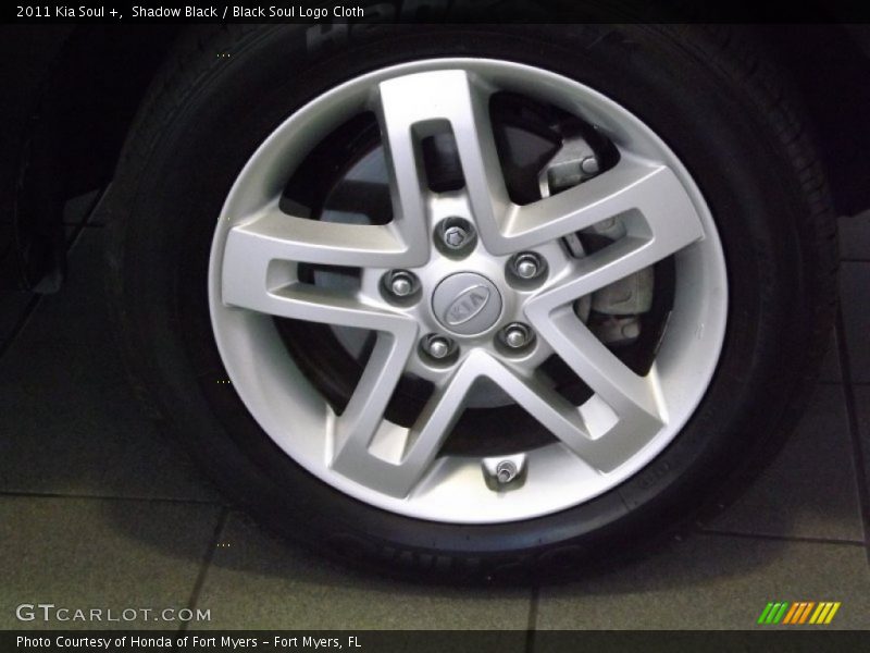 Shadow Black / Black Soul Logo Cloth 2011 Kia Soul +