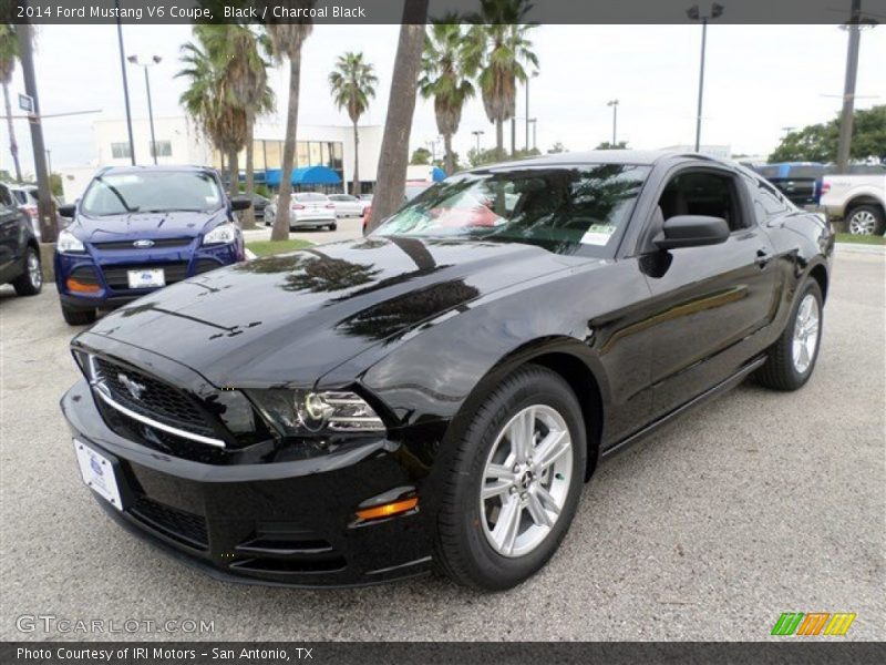 Black / Charcoal Black 2014 Ford Mustang V6 Coupe