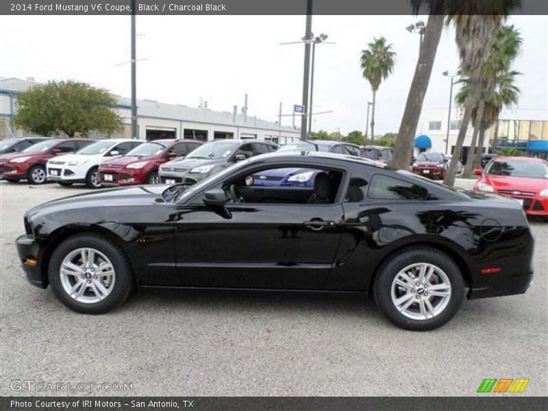 Black / Charcoal Black 2014 Ford Mustang V6 Coupe