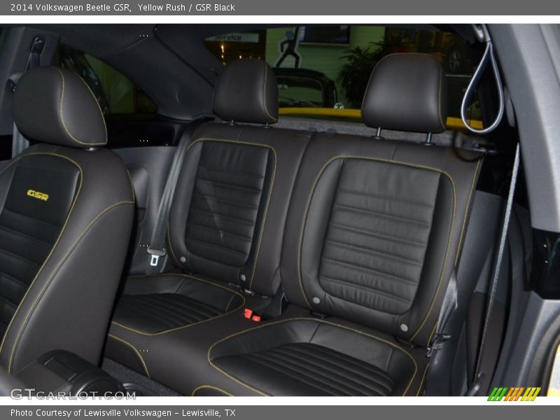Yellow Rush / GSR Black 2014 Volkswagen Beetle GSR