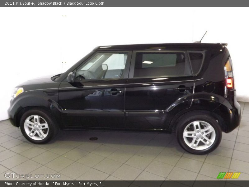 Shadow Black / Black Soul Logo Cloth 2011 Kia Soul +