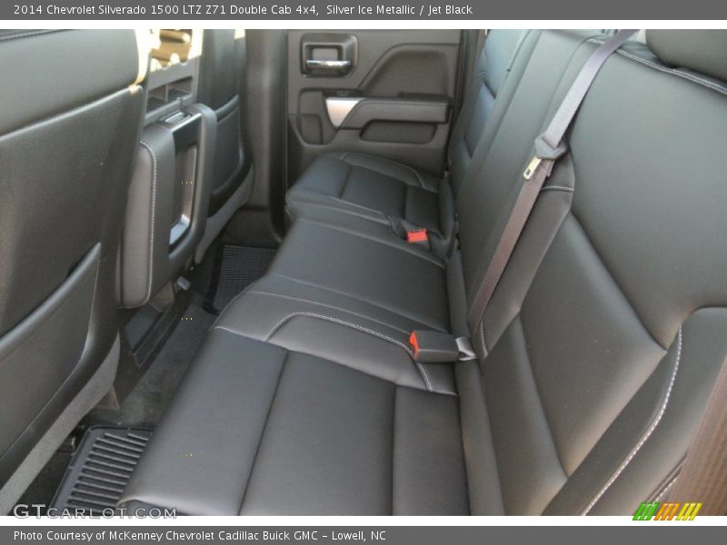 Silver Ice Metallic / Jet Black 2014 Chevrolet Silverado 1500 LTZ Z71 Double Cab 4x4
