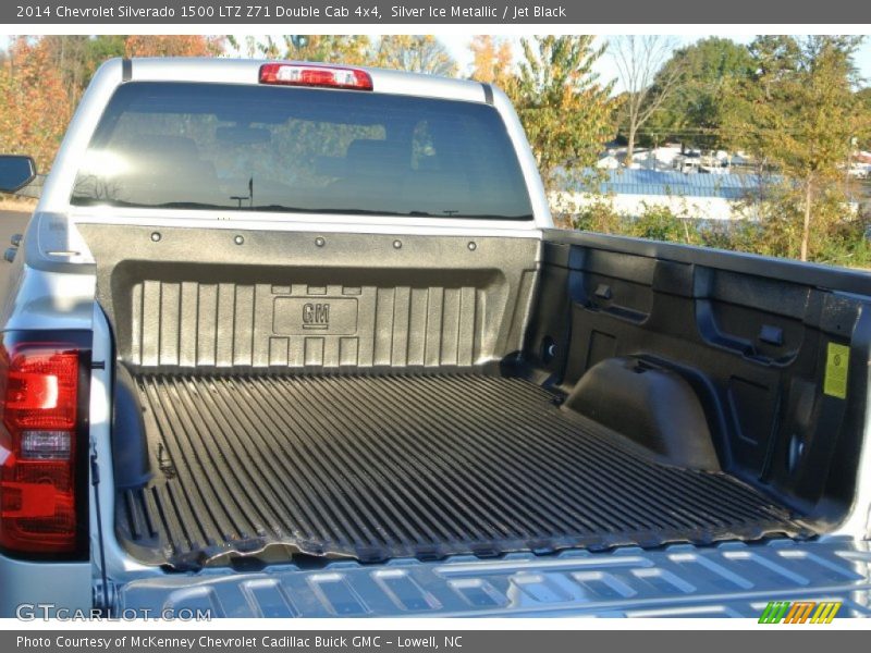 Silver Ice Metallic / Jet Black 2014 Chevrolet Silverado 1500 LTZ Z71 Double Cab 4x4