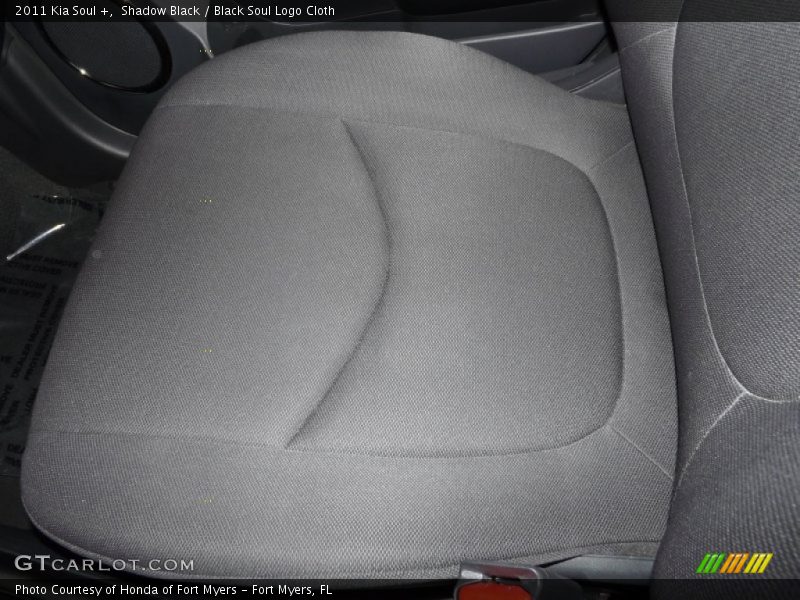 Shadow Black / Black Soul Logo Cloth 2011 Kia Soul +