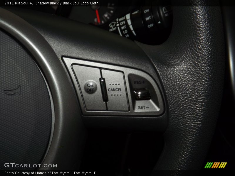 Shadow Black / Black Soul Logo Cloth 2011 Kia Soul +