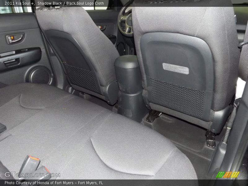 Shadow Black / Black Soul Logo Cloth 2011 Kia Soul +