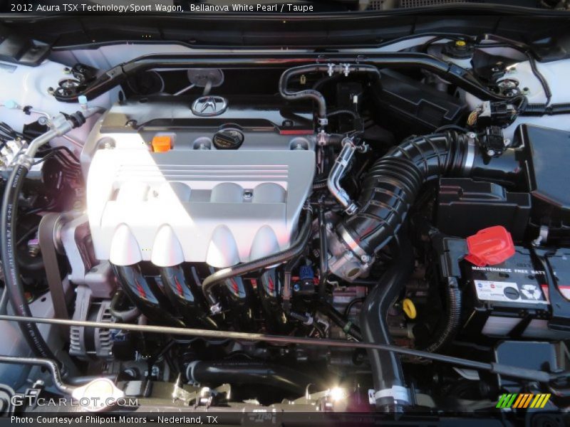 Bellanova White Pearl / Taupe 2012 Acura TSX Technology Sport Wagon