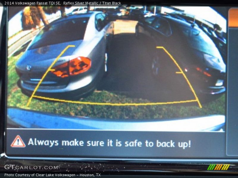 Reflex Silver Metallic / Titan Black 2014 Volkswagen Passat TDI SE