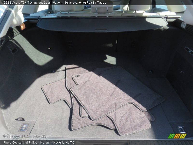 Bellanova White Pearl / Taupe 2012 Acura TSX Technology Sport Wagon