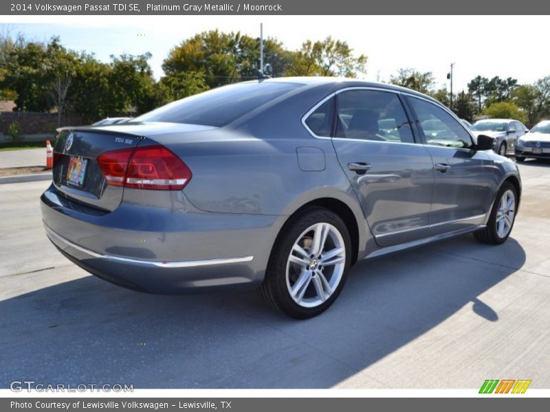 Platinum Gray Metallic / Moonrock 2014 Volkswagen Passat TDI SE