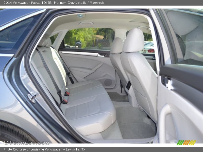 Platinum Gray Metallic / Moonrock 2014 Volkswagen Passat TDI SE