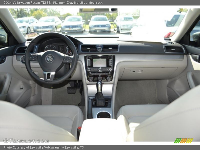 Platinum Gray Metallic / Moonrock 2014 Volkswagen Passat TDI SE