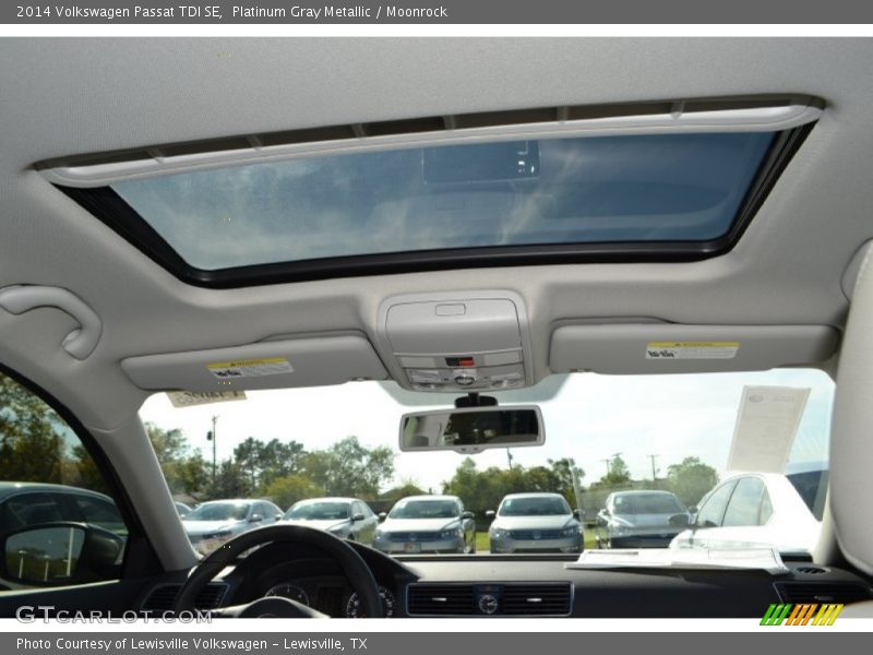 Platinum Gray Metallic / Moonrock 2014 Volkswagen Passat TDI SE