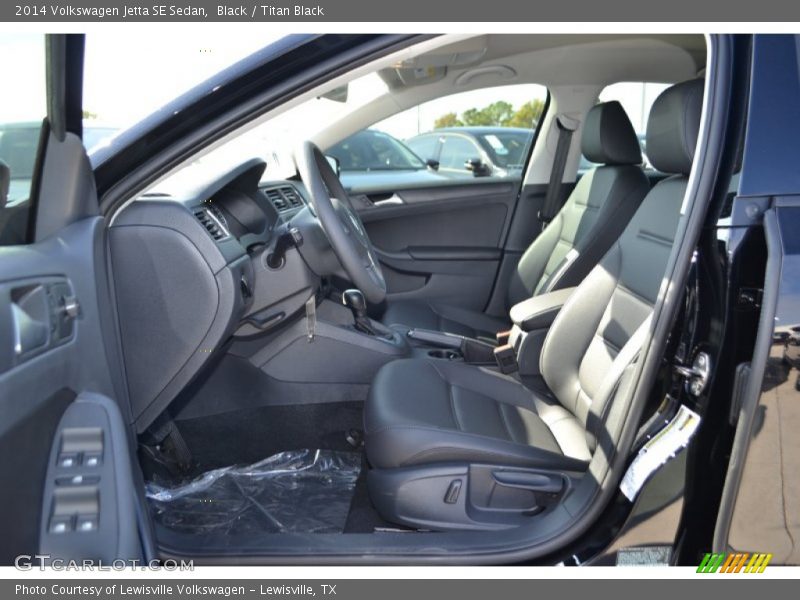 Black / Titan Black 2014 Volkswagen Jetta SE Sedan