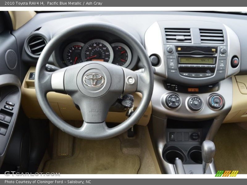 Pacific Blue Metallic / Ash Gray 2010 Toyota RAV4 I4