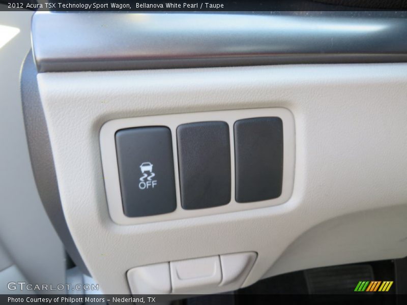 Bellanova White Pearl / Taupe 2012 Acura TSX Technology Sport Wagon