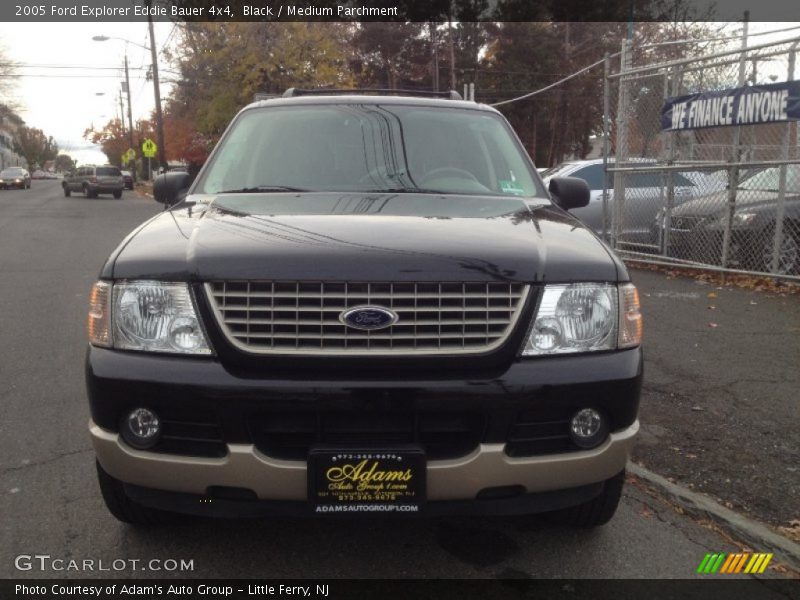 Black / Medium Parchment 2005 Ford Explorer Eddie Bauer 4x4