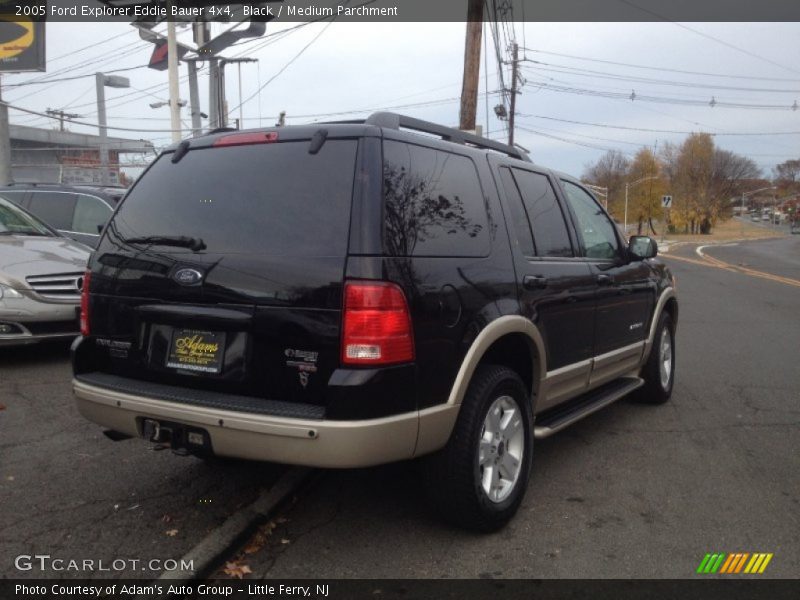 Black / Medium Parchment 2005 Ford Explorer Eddie Bauer 4x4