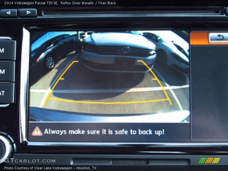 Reflex Silver Metallic / Titan Black 2014 Volkswagen Passat TDI SE