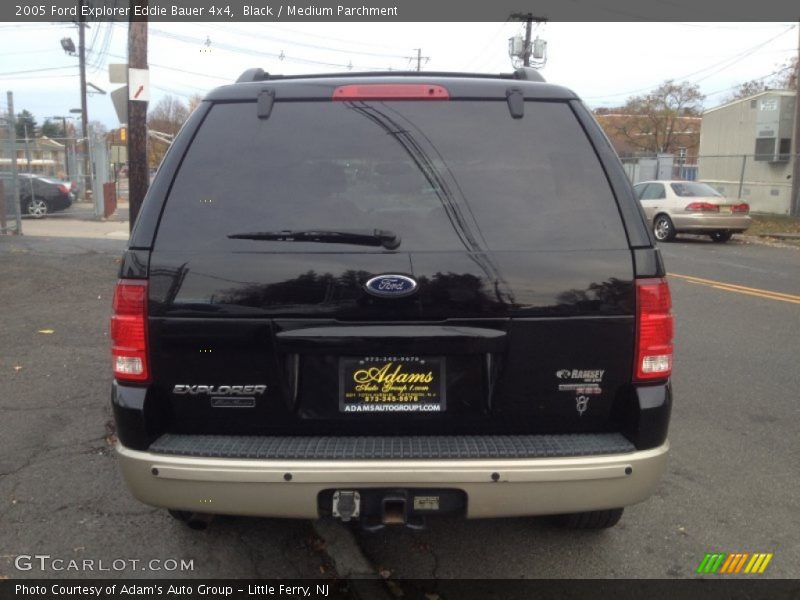 Black / Medium Parchment 2005 Ford Explorer Eddie Bauer 4x4