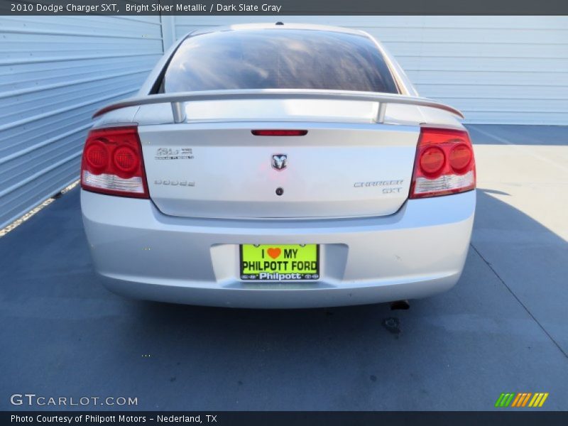 Bright Silver Metallic / Dark Slate Gray 2010 Dodge Charger SXT