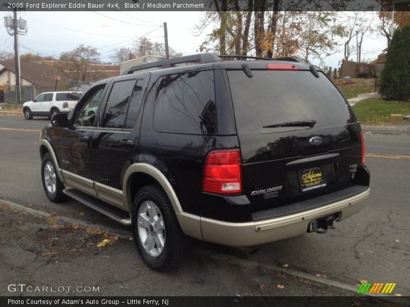 Black / Medium Parchment 2005 Ford Explorer Eddie Bauer 4x4