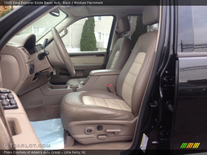 Black / Medium Parchment 2005 Ford Explorer Eddie Bauer 4x4