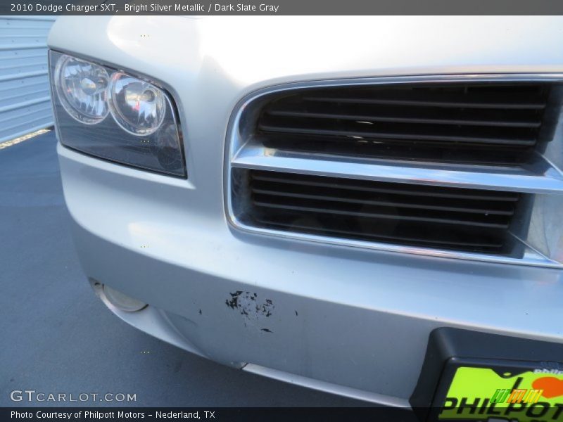Bright Silver Metallic / Dark Slate Gray 2010 Dodge Charger SXT