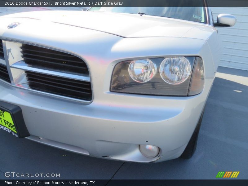 Bright Silver Metallic / Dark Slate Gray 2010 Dodge Charger SXT