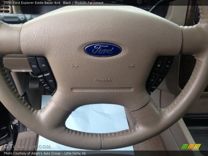 Black / Medium Parchment 2005 Ford Explorer Eddie Bauer 4x4