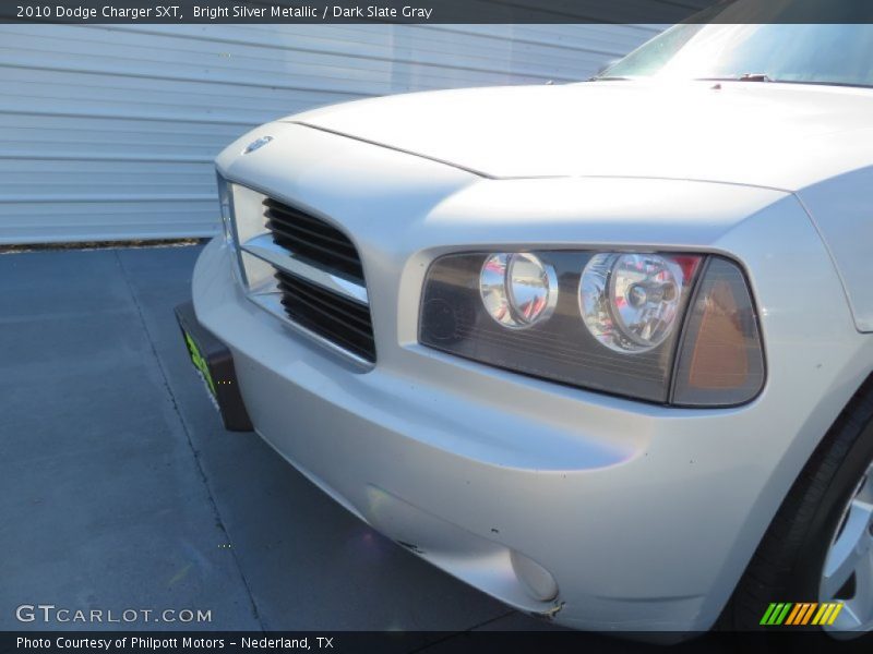 Bright Silver Metallic / Dark Slate Gray 2010 Dodge Charger SXT