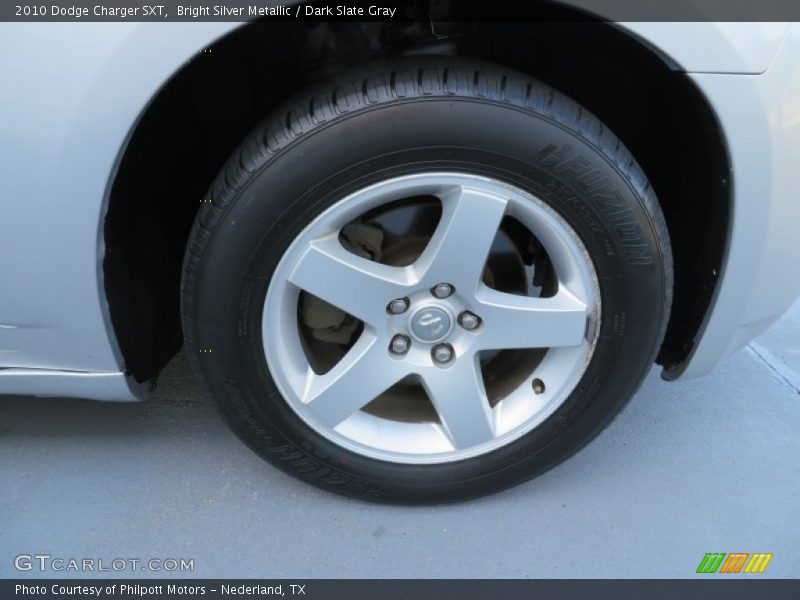 Bright Silver Metallic / Dark Slate Gray 2010 Dodge Charger SXT