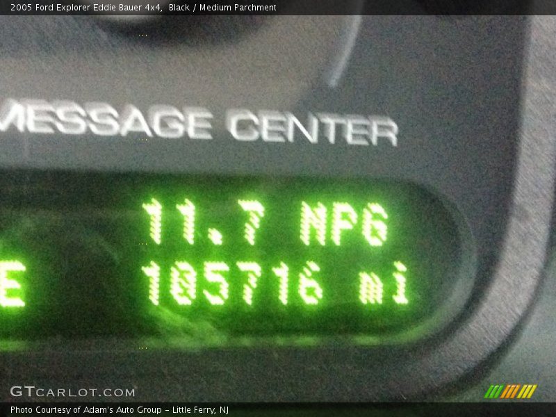 Black / Medium Parchment 2005 Ford Explorer Eddie Bauer 4x4