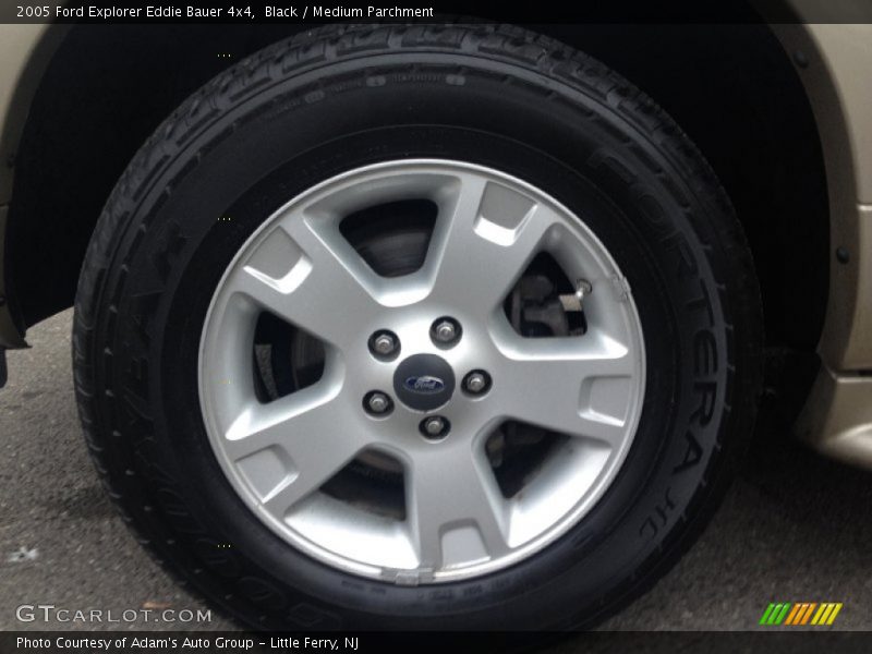 Black / Medium Parchment 2005 Ford Explorer Eddie Bauer 4x4