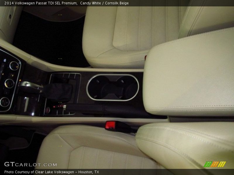 Candy White / Cornsilk Beige 2014 Volkswagen Passat TDI SEL Premium